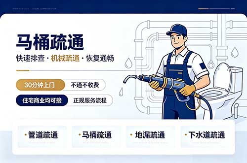 天门马桶疏通